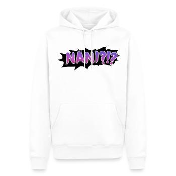 Nani?!? - Männer Premium Bio Hoodie - Weiß - Vorne - Nico (187cm)
