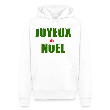 joyeux noel - Männer Premium Bio Hoodie - Weiß - Vorne - Nico (187cm)