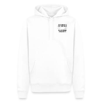 Cute Enough Kardiologe Arzt Geschenk - Männer Premium Bio Hoodie - Weiß - Vorne - Nico (187cm)