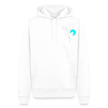 LILY OF THE VALLEY - Men’s Premium Organic Hoodie - white - Front - Nico (187cm)