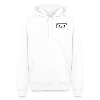 skateboard skaten - Männer Premium Bio Hoodie - Weiß - Vorne - Nico (187cm)