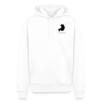 Aix en Provence - Männer Premium Bio Hoodie - Weiß - Vorne - Nico (187cm)