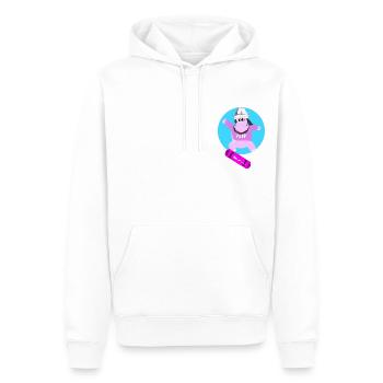 kleiner Lomepal - Männer Premium Bio Hoodie - Weiß - Vorne - Nico (187cm)