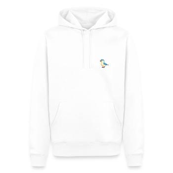 Vogel Motiv - Männer Premium Bio Hoodie - Weiß - Vorne - Nico (187cm)