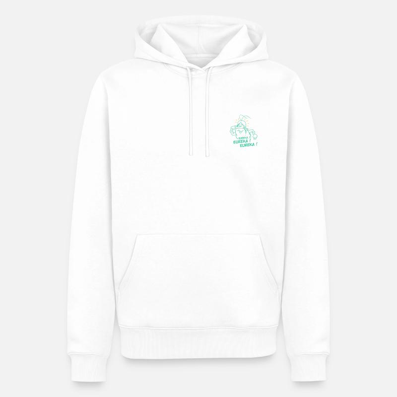 Eureka Eureka Eureka Hello Maestro - Männer Premium Bio Hoodie - Weiß