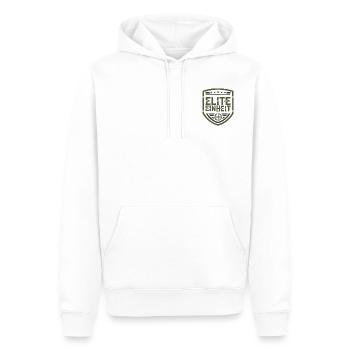 Elite Einheit - Brüderschaft Edition - Militär - Männer Premium Bio Hoodie - Weiß - Vorne - Nico (187cm)