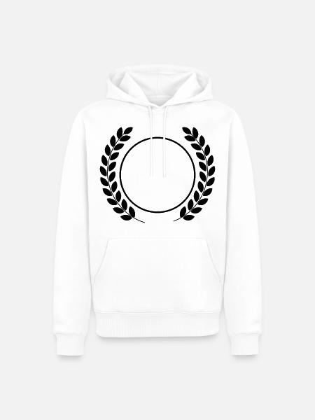 Auszeichnung Award - Männer Premium Bio Hoodie - Weiß