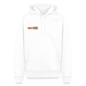 Moo Deng! - Männer Premium Bio Hoodie - Weiß - Vorne - Nico (187cm)