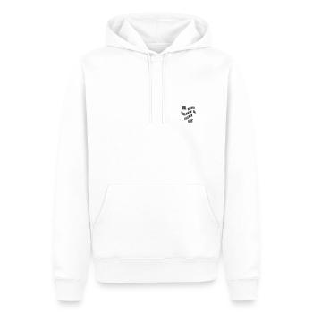 Mal wieder verlaufen im eigenen Kopf. - Männer Premium Bio Hoodie - Weiß - Vorne - Nico (187cm)