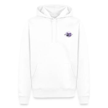 medizinisches T-Shirt - Männer Premium Bio Hoodie - Weiß - Vorne - Nico (187cm)