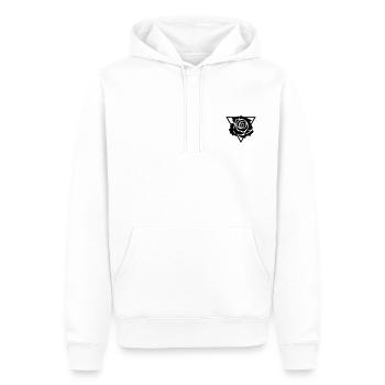 RoseGon - Noir - Sweat à capuche Premium bio Homme - blanc - Devant - Nico (187cm)