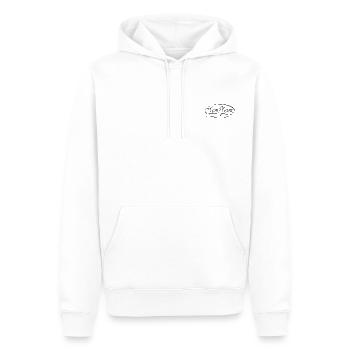 Jean Pierre - Sweat à capuche Premium bio Homme - blanc - Devant - Nico (187cm)