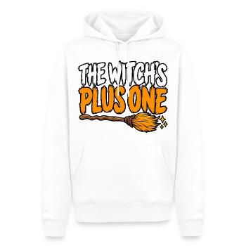 The Witch's Plus One - Männer Premium Bio Hoodie - Weiß - Vorne - Nico (187cm)