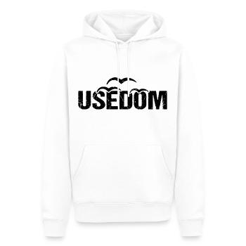 Usedom Ostsee Insel Möwen - Männer Premium Bio Hoodie - Weiß - Vorne - Nico (187cm)