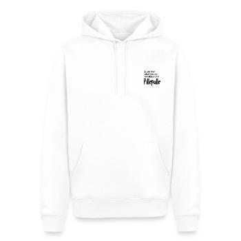 If you love what you do everything else is... - Männer Premium Bio Hoodie - Weiß - Vorne - Nico (187cm)