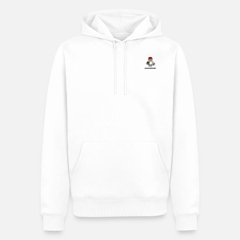 Andy auf Abschlussfahrt - Abschlussfahrt - Männer Premium Bio Hoodie - Weiß