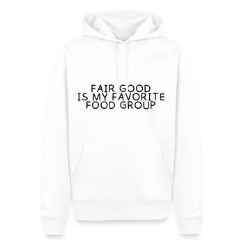Fair Food Is My Favorite Food Group 3 - Männer Premium Bio Hoodie - Weiß - Vorne - Nico (187cm)