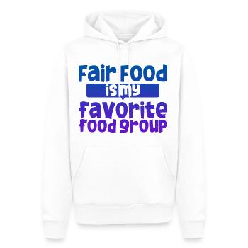 Fair Food Is My Favorite Food Group 4 - Männer Premium Bio Hoodie - Weiß - Vorne - Nico (187cm)