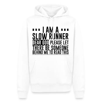 Please Let There Be Someone Behind Me To Read Thi3 - Männer Premium Bio Hoodie - Weiß - Vorne - Nico (187cm)