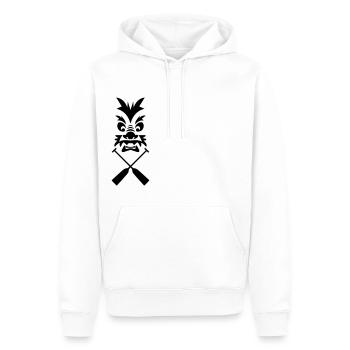 Dragon boat palettes de dragon 1c - Sweat à capuche Premium bio Homme - blanc - Devant - Nico (187cm)