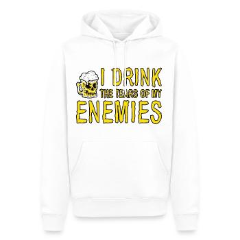 I Drink The Tears Of My Enemies 4 - Männer Premium Bio Hoodie - Weiß - Vorne - Nico (187cm)