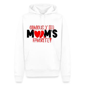 Obviously I'm Mom's Favorite 14 - Männer Premium Bio Hoodie - Weiß - Vorne - Nico (187cm)