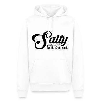 Salty but Sweet 13 - Männer Premium Bio Hoodie - Weiß - Vorne - Nico (187cm)