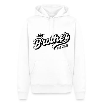 Big Brother 2024 Big Brother 2024 - Men’s Premium Organic Hoodie - white - Front - Nico (187cm)