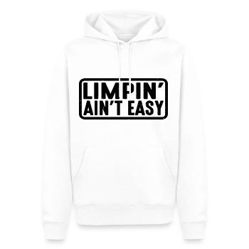 Limpin' Ain't Easy 23 - Männer Premium Bio Hoodie - Weiß - Vorne - Nico (187cm)