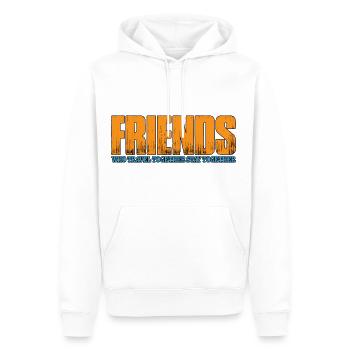 Friends Who Travel Together Stay Together 4 - Männer Premium Bio Hoodie - Weiß - Vorne - Nico (187cm)