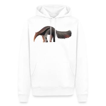 Anteater - Anteater - Men’s Premium Organic Hoodie - white - Front - Nico (187cm)