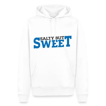 Salty but Sweet 14 - Männer Premium Bio Hoodie - Weiß - Vorne - Nico (187cm)