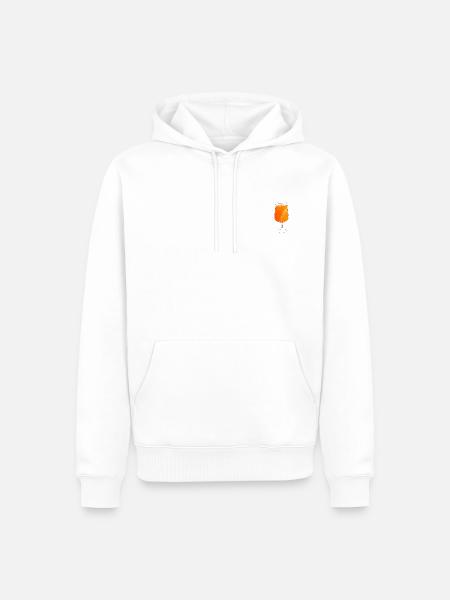 Spritz Summer Drink Cocktail - Men’s Premium Organic Hoodie - white
