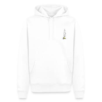 Zündkerze mit Funken - Männer Premium Bio Hoodie - Weiß - Vorne - Nico (187cm)