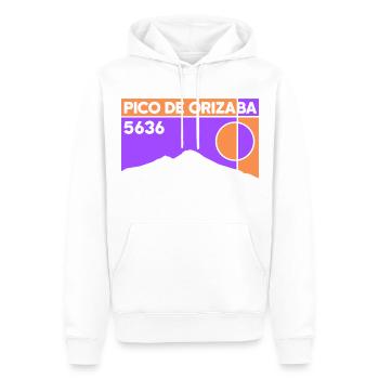 Pico De Orizaba Citlaltépetl Besteigung Mexico - Männer Premium Bio Hoodie - Weiß - Vorne - Nico (187cm)