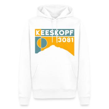 Keekopf Petzeck Schobergruppe Bergtour Hohe Tauern - Männer Premium Bio Hoodie - Weiß - Vorne - Nico (187cm)