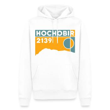 Hochobir Karawanken Wandern Wanderung Souvenir - Männer Premium Bio Hoodie - Weiß - Vorne - Nico (187cm)