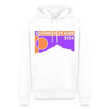 Schönbichler Horn Bergtour Besteigung Andenken - Männer Premium Bio Hoodie - Weiß - Vorne - Nico (187cm)