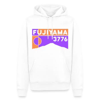 Mount Fuji Berg Fujiyama Tour Wanderung Besteigung - Männer Premium Bio Hoodie - Weiß - Vorne - Nico (187cm)