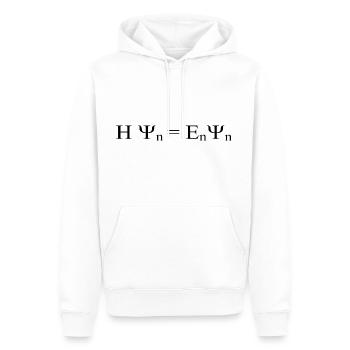 Formula Math Mathematical - Men’s Premium Organic Hoodie - white - Front - Nico (187cm)