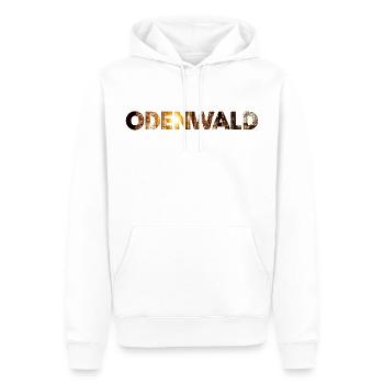 Odenwald en automne design - Sweat à capuche Premium bio Homme - blanc - Devant - Nico (187cm)