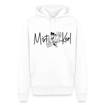 Mistkerl Mist Kerl Bauer Landwirt Bauern Bauernhof - Männer Premium Bio Hoodie - Weiß - Vorne - Nico (187cm)
