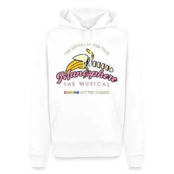 Manosphere The Musical - Men’s Premium Organic Hoodie - white - Front - Nico (187cm)
