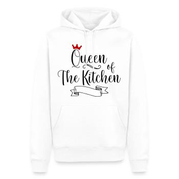 Queen of the Kitchen - Männer Premium Bio Hoodie - Weiß - Vorne - Nico (187cm)
