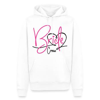 Bride Crew - Männer Premium Bio Hoodie - Weiß - Vorne - Nico (187cm)