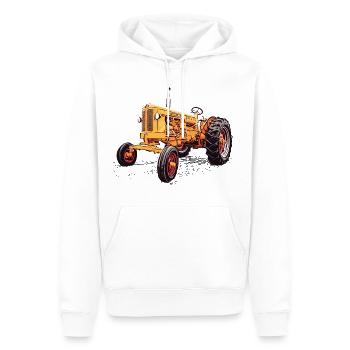 Minneapolis Moline UBD Special - Männer Premium Bio Hoodie - Weiß - Vorne - Nico (187cm)