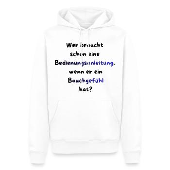 Instandhaltung T-Shirt Lustiges Geschenk Handwerk! - Männer Premium Bio Hoodie - Weiß - Vorne - Nico (187cm)