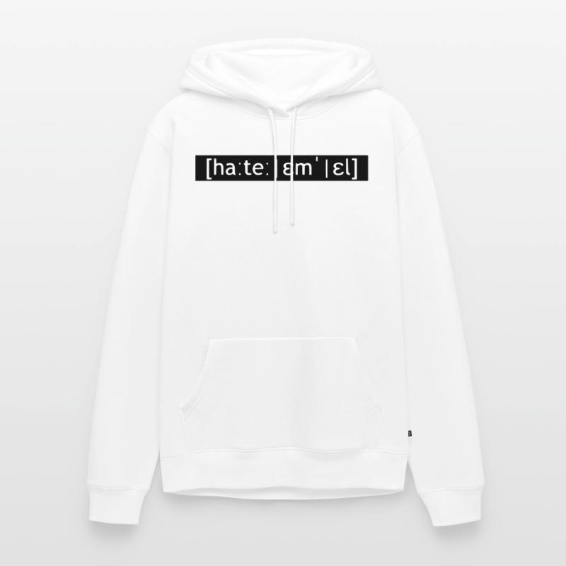 HTML / CSS LOUD FONT - SIMPLE Sweat à capuche Premium bio Homme