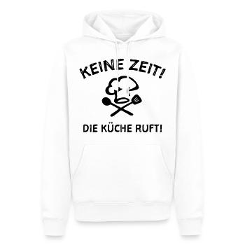 Koch Köchin Witzige Sprüche - Männer Premium Bio Hoodie - Weiß - Vorne - Nico (187cm)