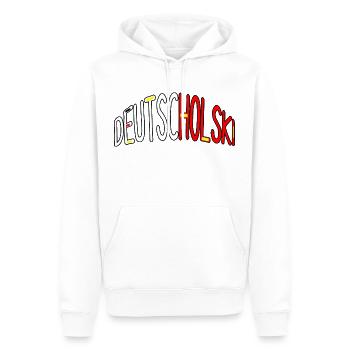 Deutsch-Pole polnisch Polen-Reise Deutscholski - Männer Premium Bio Hoodie - Weiß - Vorne - Nico (187cm)